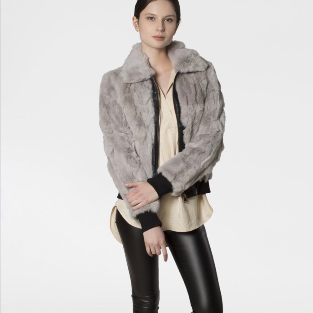 Rex Rabbit Ava & Kris fur jacket